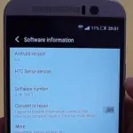 HTC One M9 con Android 6 in video