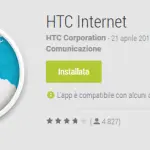 HTC Internet si aggiorna su Google Play