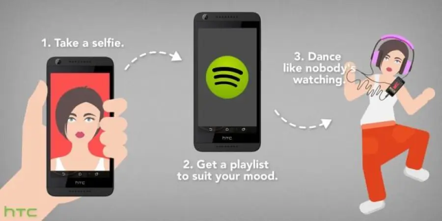 HTC & Spotify: playlists adatte alle nostre faccie - Aggiornamento