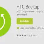 HTC Backup si aggiorna su Play Store