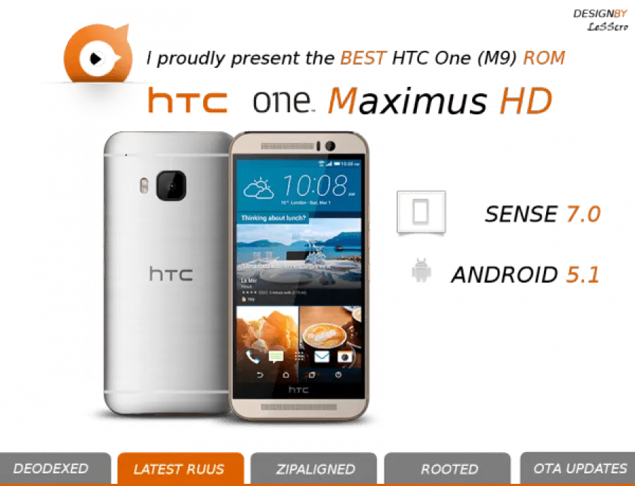 ROM Maximus HD 6.0 rilasciata per HTC One M9