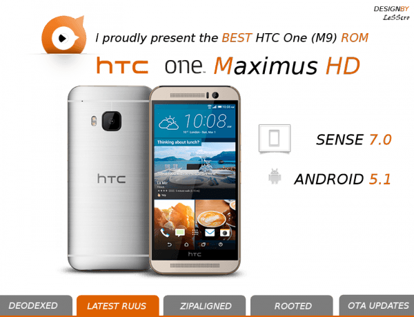 Online la nuova ROM Maximus HD 5.0 con Android 5.1