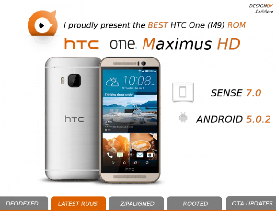 HTC One M9: ROM MaximusHD 4.0 pronta per il download