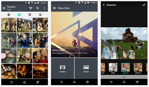 Aggiornamento HTC Galleria introduce Photo Editor