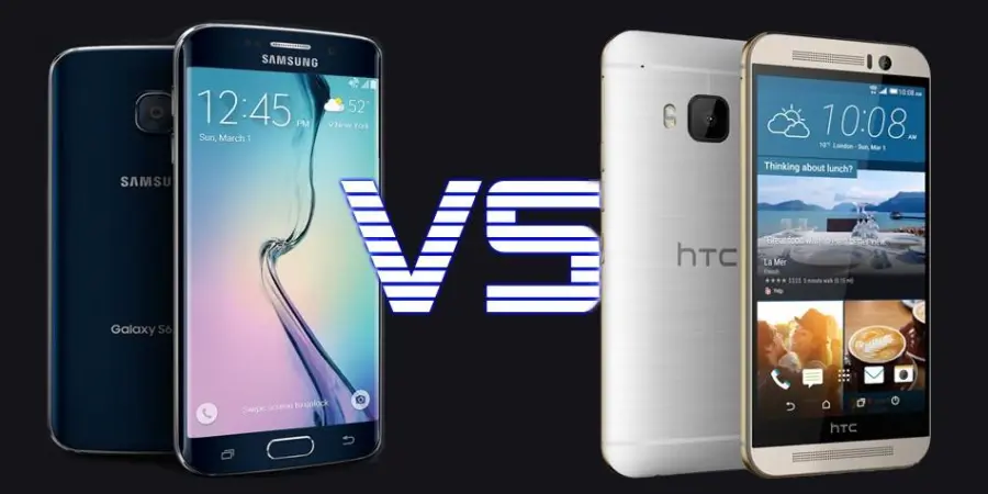 HTC ONE M9 vs SAMSUNG GALAXY S6