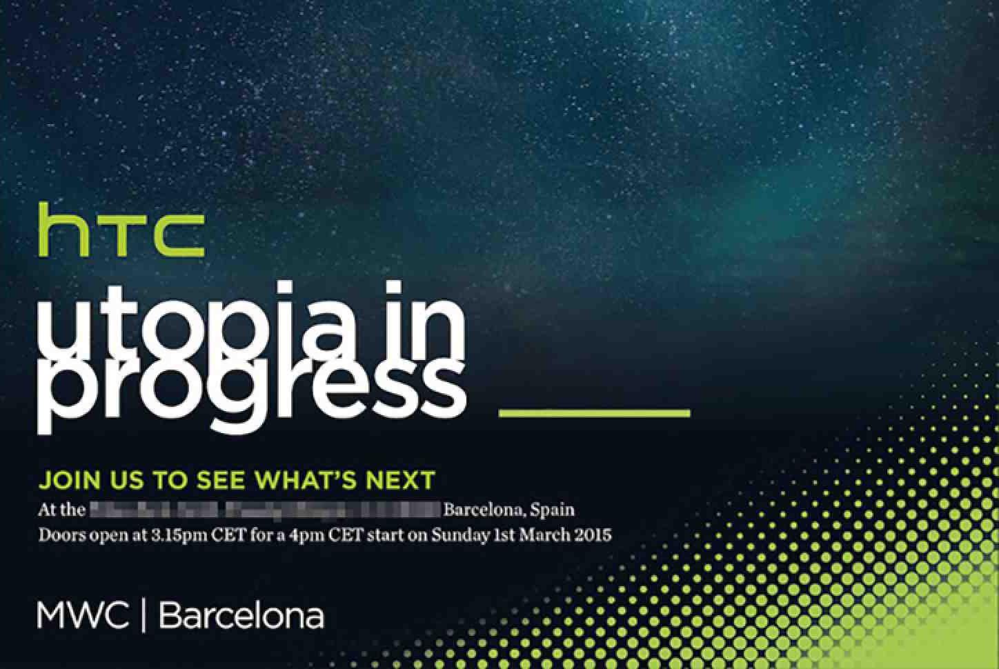 MWC 2015: HTC Live Event