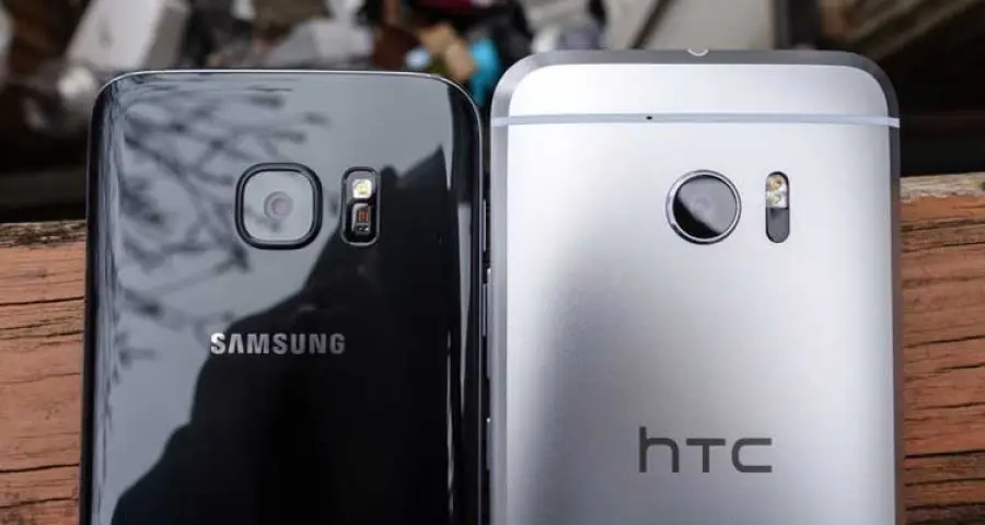 HTC 10 vs Galaxy S7 drop test