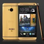 Lo smartphone si fa d'oro con HTC One Gold Edition